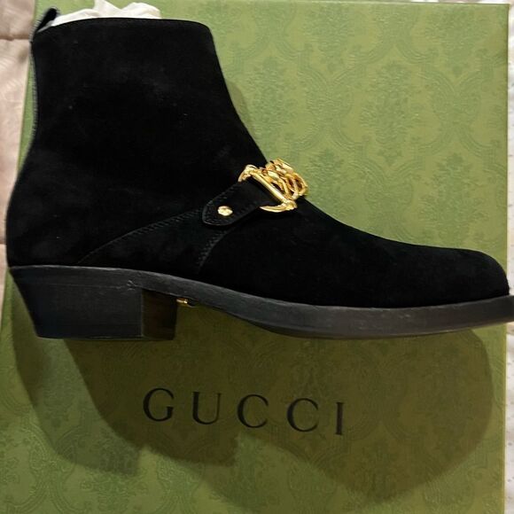 New Gucci suede boots - Picture 6 of 9